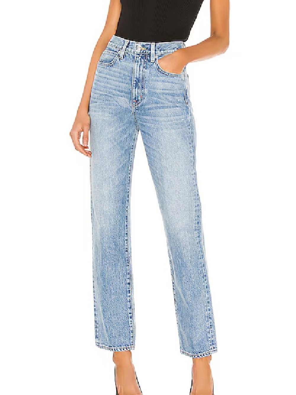 SLVRLAKE - London High Rise Straight Jeans